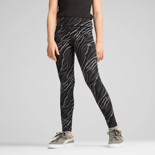 ¡PUMA ESS+ ANIMAL! Leggings para niños grandes: ¡Estilo salvaje, comodidad suprema!